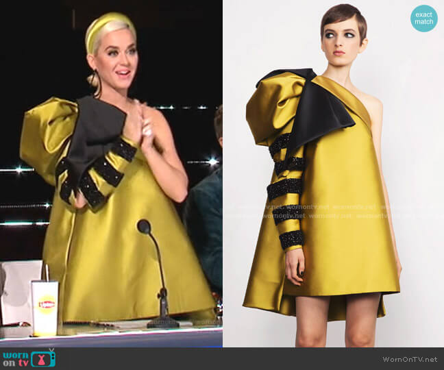 Dice Kayek Spring 2019 Collection worn by Katy Perry on American Idol