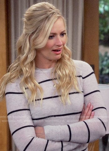 Gemma’s striped sweater on The Neighborhood