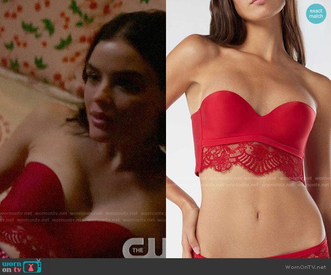 Intimissimi Gioia Timeless Elegance Super Push-Up Bra worn by Katy Keene (Lucy Hale) on Katy Keene