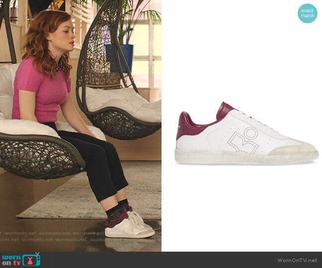Isabel Marant Bryce Low Top Sneakers worn by Zoey Clarke (Jane Levy) on Zoeys Extraordinary Playlist