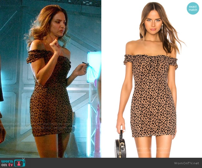 Majorelle Darcy Mini Dress worn by Zari Tomaz (Tala Ashe) on Legends of Tomorrow