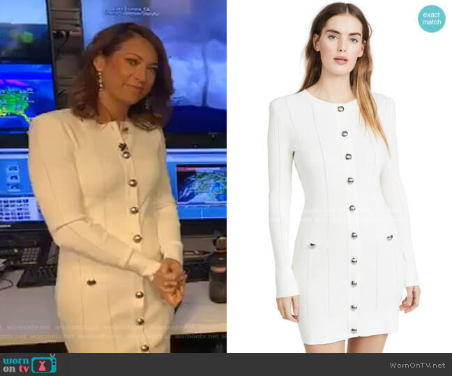 Ramy Brook Lennox Convertible Dress worn by Ginger Zee on Good Morning America