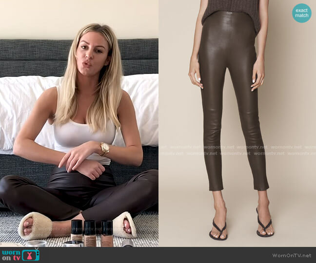 Sablyn Jessica Pants worn by Morgan Stewart on E! News