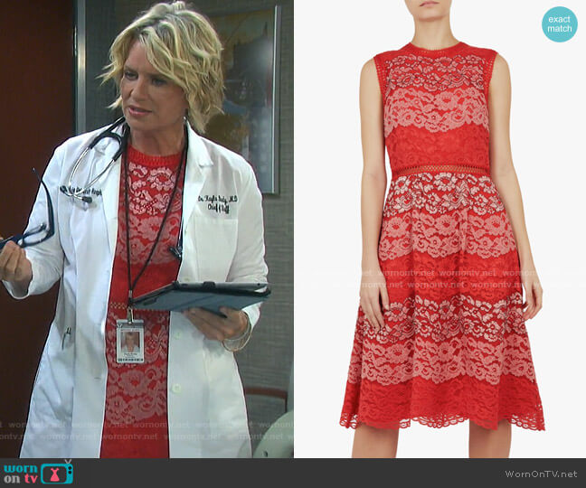 Ted Baker Inarra Dress worn by Kayla Brady (Mary Beth Evans) on Days of our Lives