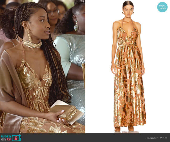 Ulla Johnson Gia Dress worn by Yana (Kiandra Richardson) on Empire