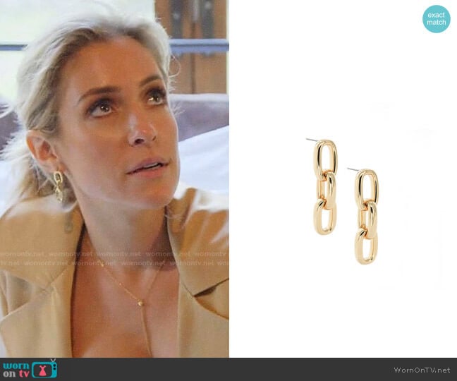 Uncommon James Chain Earrings worn by Kristin Cavallari on Very Cavallari