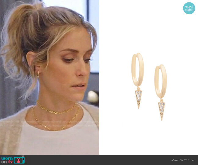 Uncommon James Harlem Earrings worn by Kristin Cavallari on Very Cavallari