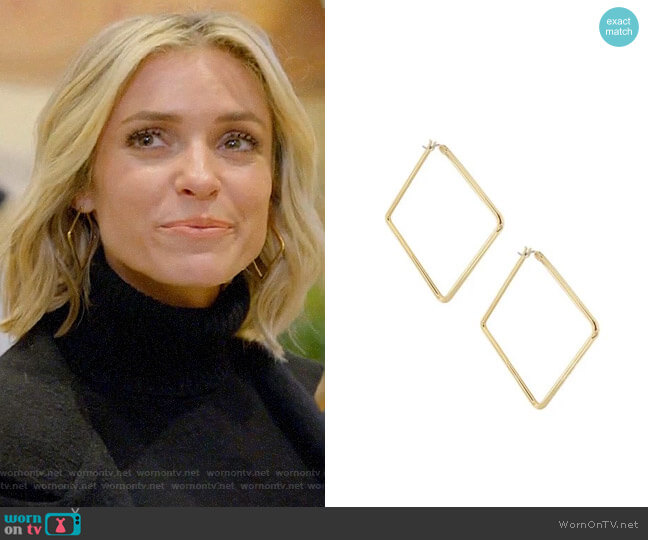 Uncommon James Medium Girl Boss Earrings worn by Kristin Cavallari on Very Cavallari