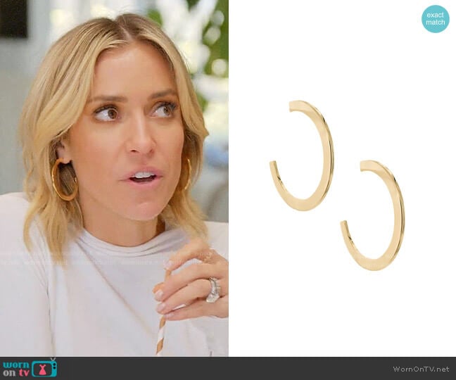 Uncommon James Santo Hoops worn by Kristin Cavallari on Very Cavallari