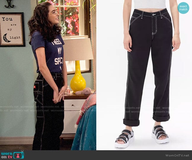 Dickies Dickies Straight-Leg Carpenter Pant worn by Ashley Garcia (Paulina Chávez) on The Expanding Universe of Ashley Garcia