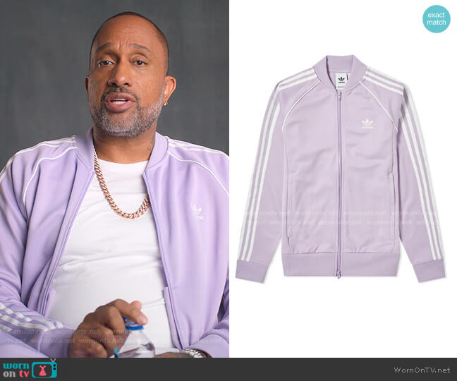 Adidas SST Track Jacket worn by Kenya Barris (Kenya Barris) on BlackAF