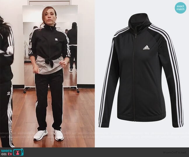 Adidas Designed 2 Move Track Jacket worn by Joya Barris (Rashida Jones) on BlackAF
