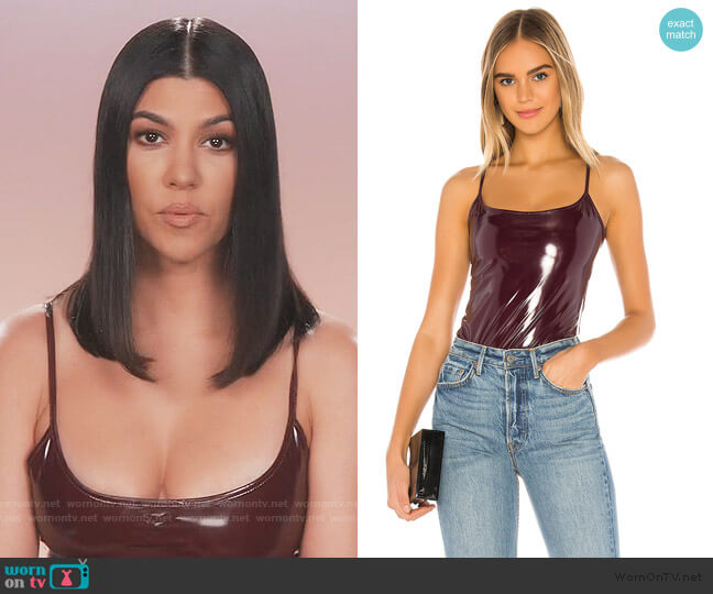 Alix Reeve Bodysuit worn by Kourtney Kardashian on Keeping Up with the Kardashians