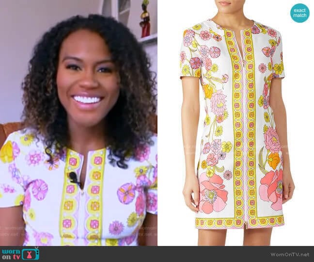 Trina Turk Arboretum Dress worn by Janai Norman on Good Morning America