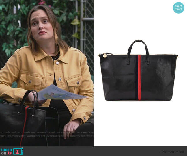 Clare V Attache Bag worn by Angie (Leighton Meester) on Single Parents