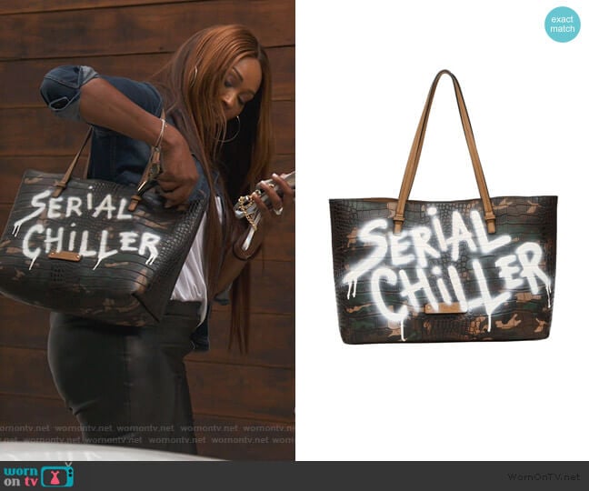 De Vesi Serial Chiller Edition Bag worn by Cynthia Bailey on The Real Housewives of Atlanta