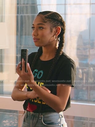 Drea’s Go Love Yourself tee on BlackAF