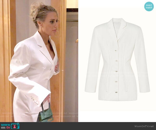 Fenty Corset Blazer Dress worn by Dorit Kemsley on The Real Housewives of Beverly Hills