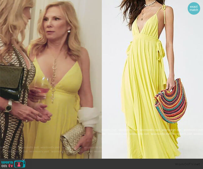 Forever 21 Maxi Dress worn by Ramona Singer on The Real Housewives of New York City