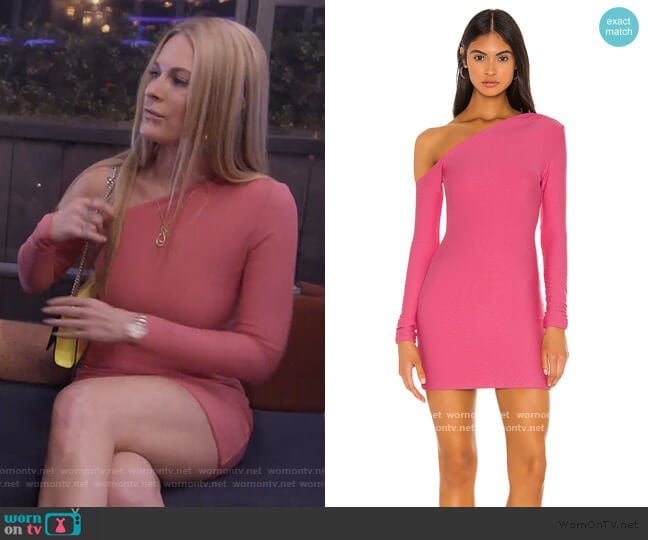 H:ours Maisy Dress worn by Leah McSweeney on The Real Housewives of New York City