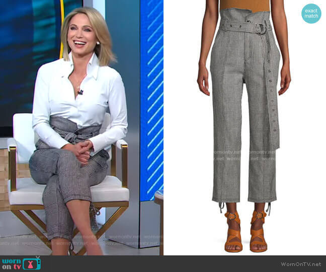 Marissa Webb Isadora Pants worn by Amy Robach on Good Morning America