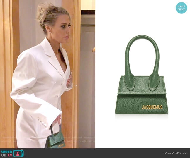 Jacquemus Le Chiquito Mini Leather Bag worn by Dorit Kemsley on The Real Housewives of Beverly Hills