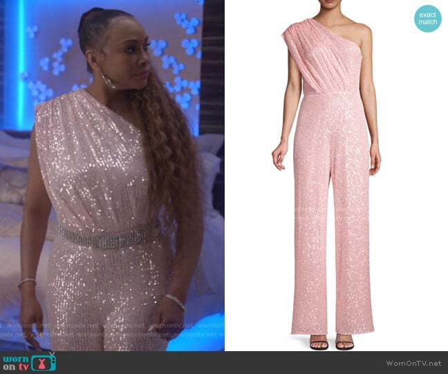 Jay Godfrey Georgia Sequin Jumpsuit