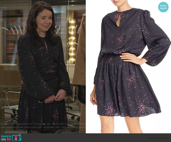 Joie Ramla Keyhole Dress worn by Marissa Gold (Sarah Steele) on The Good Fight