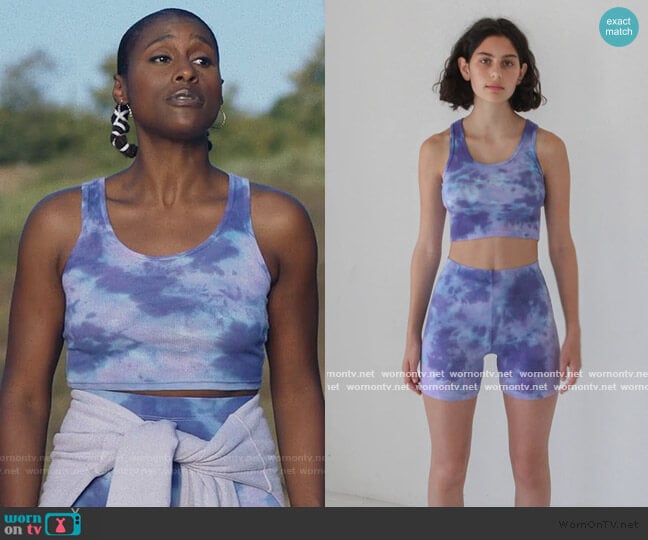 KKCo Cycle Top in Grape worn by Issa Dee (Issa Rae) on Insecure