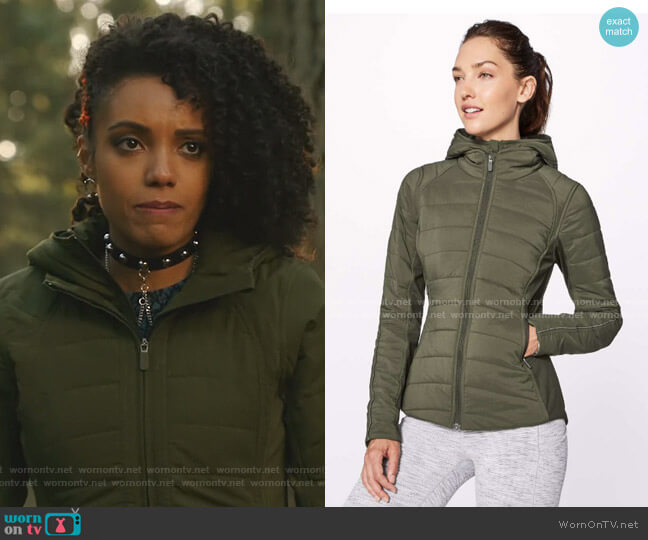 Lululemon Extra Mile Jacket worn by Charlie (Maisie Richardson-Sellers) on Legends of Tomorrow