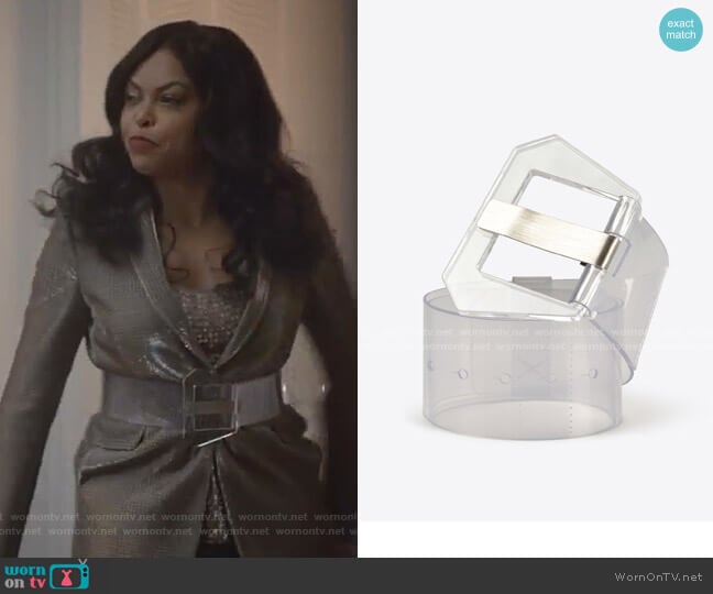 Maison Margiela Transparent Belt worn by Cookie Lyon (Taraji P. Henson) on Empire