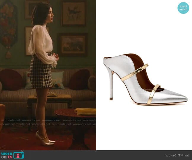 Malone Souliers Maureen Pumps worn by Katy Keene (Lucy Hale) on Katy Keene