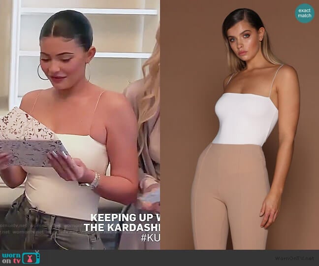 Meshki Leila Bodysuit worn by Kylie Jenner on Keeping Up with the Kardashians