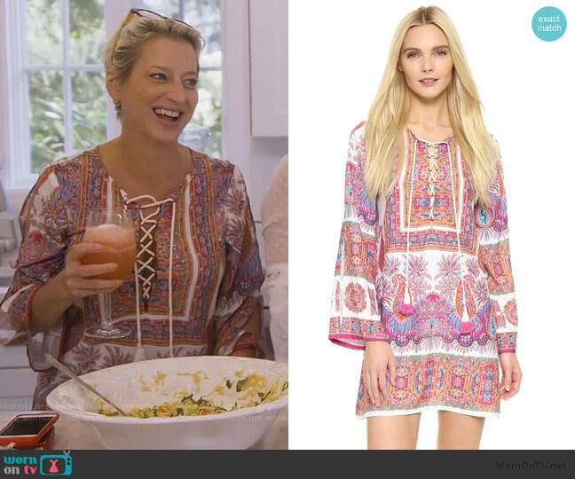 Nanette Lepore Queen Tunic worn by Dorinda Medley on The Real Housewives of New York City