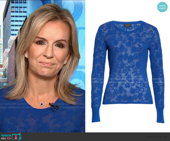 Rag & Bone Perry Pullover worn by Dr. Jennifer Ashton on Good Morning America