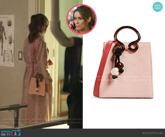 Lizzie Fortunato Pronto Purse worn by Cristal Jennings (Daniella Alonso) on Dynasty