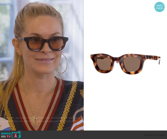Thierry Lasry Rhodeo Sunglasses worn by Leah McSweeney on The Real Housewives of New York City