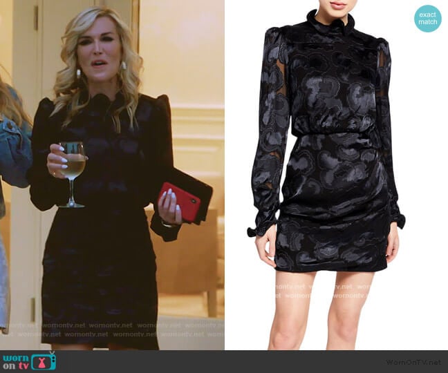 Saloni Rina B Dress worn by Tinsley Mortimer on The Real Housewives of New York City