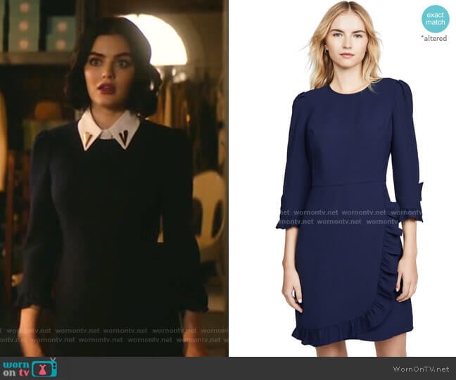 Shoshanna Marina Dress worn by Katy Keene (Lucy Hale) on Katy Keene