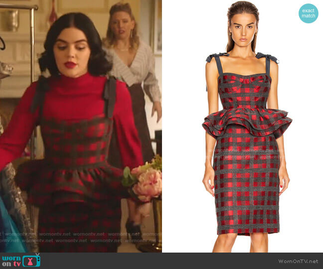 Silvia Tcherassi Delaney Skirt worn by Katy Keene (Lucy Hale) on Katy Keene
