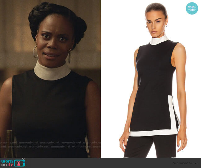 Staud Pete Top worn by Condola (Christina Elmore) on Insecure