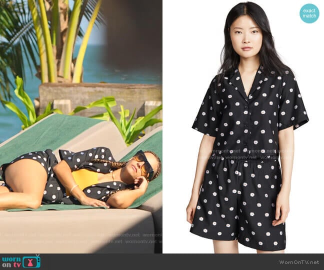 Stine Goya Asuka Shorts worn by Joya Barris (Rashida Jones) on BlackAF
