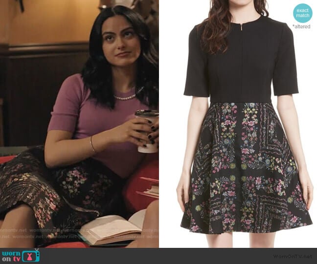 Ted Baker Mooris Dress worn by Veronica Lodge (Camila Mendes) on Riverdale