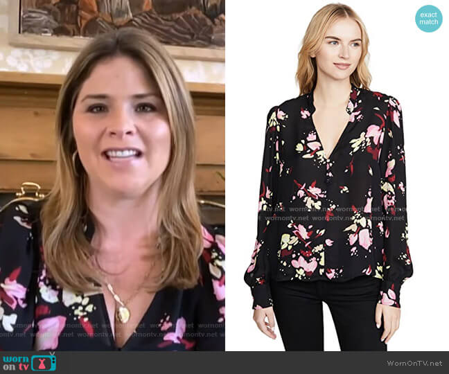 A.L.C. Rivera Top worn by Jenna Bush Hager on Today