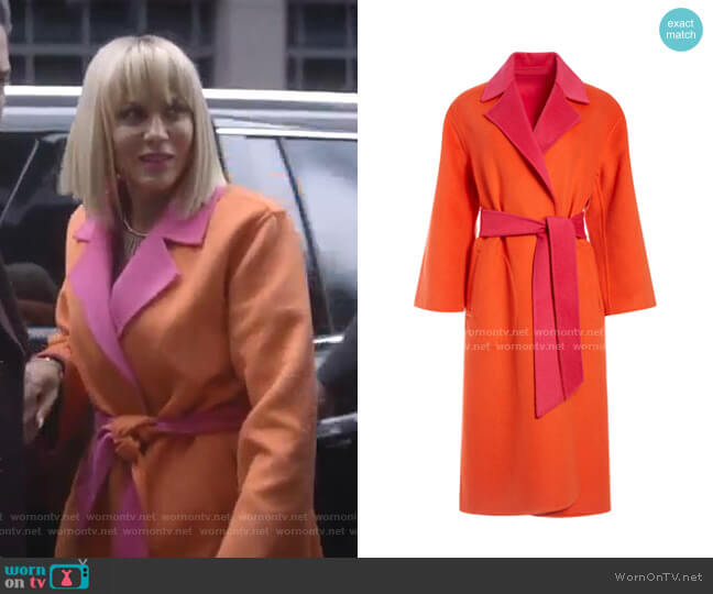Alice + Olivia Tomiko Reversible Coat worn by Giselle (Nicole Ari Parker) on Empire