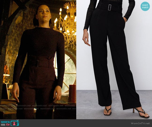 Babaton Power Pants worn by Macy Vaughn (Madeleine Mantock) on Charmed