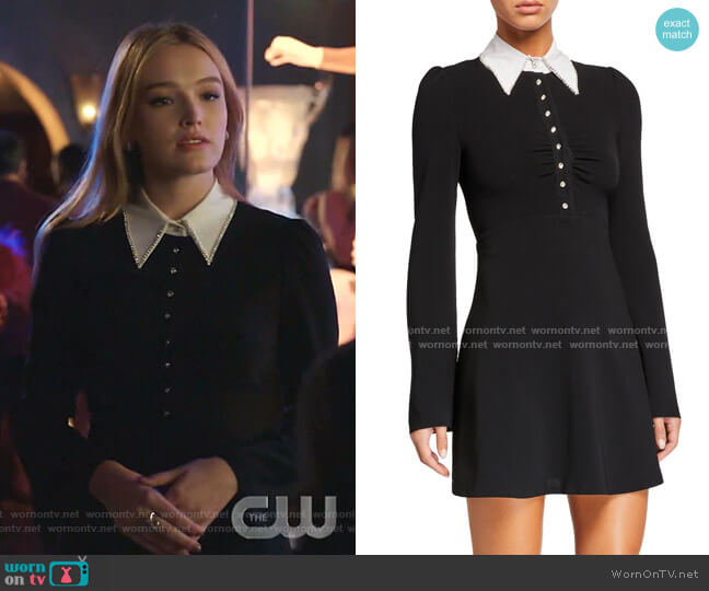 Cinq a Sept Aubrey Dress worn by Kirby Anders (Maddison Brown) on Dynasty