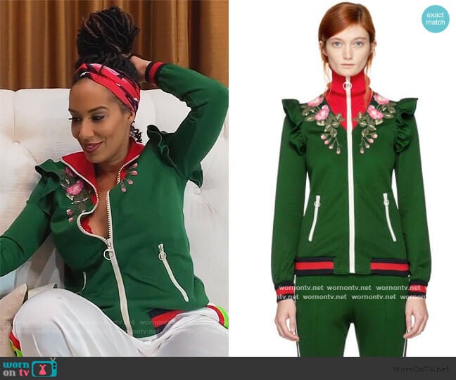 Gucci Floral Embroidered Jacket
