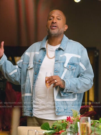 Kenya’s denim jacket on BlackAF