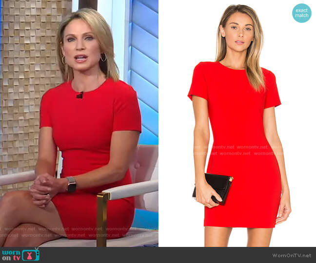 Likely Manhattan Dress worn by Amy Robach on Good Morning America